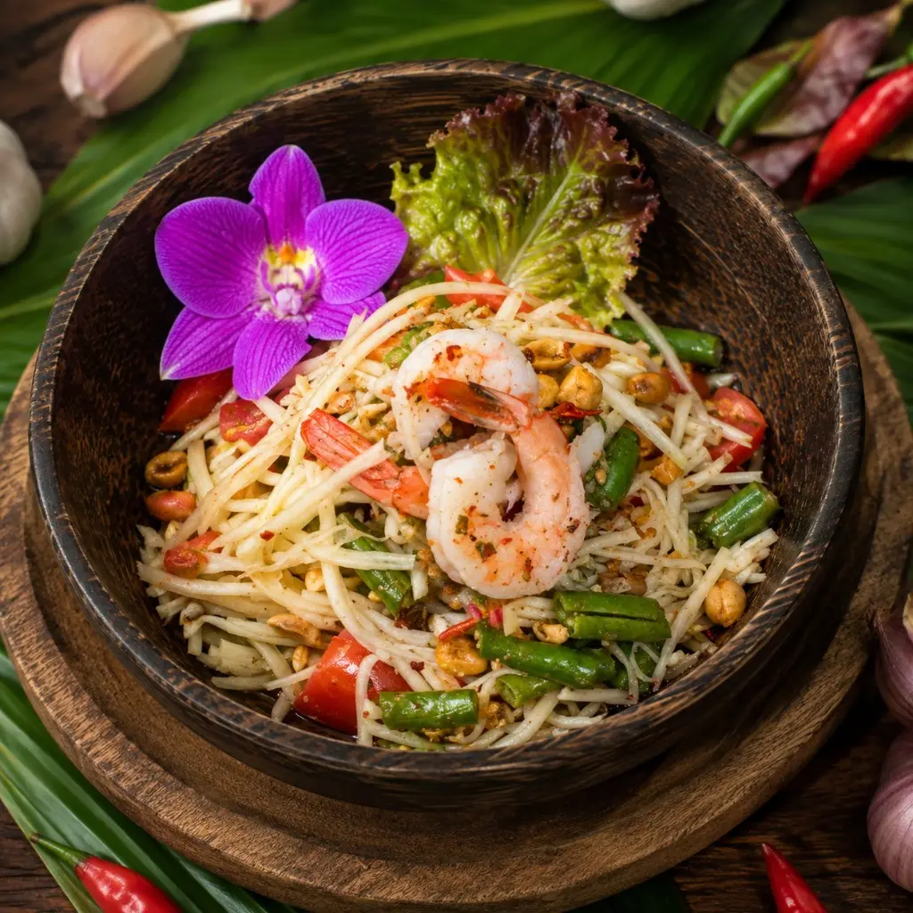 Green Papaya Salad (Som Tum)
