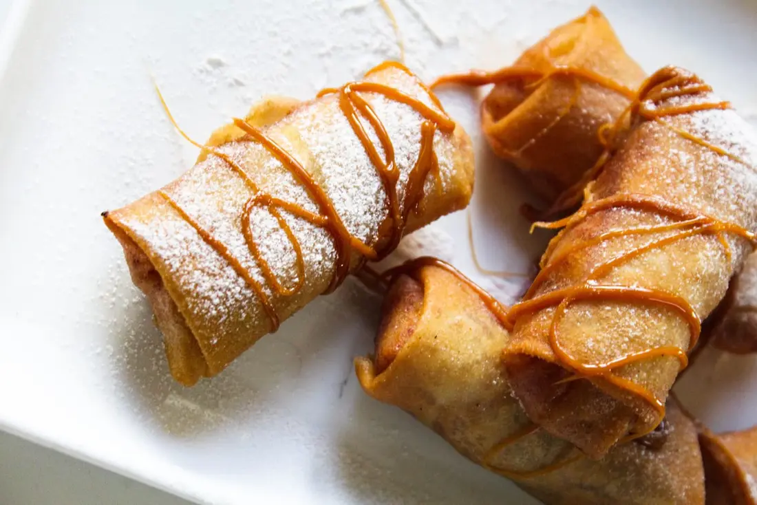 Fried Apple Roll
