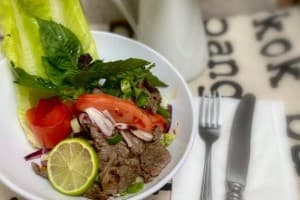 Thai Spicy Beef Salad (Yum Nur)