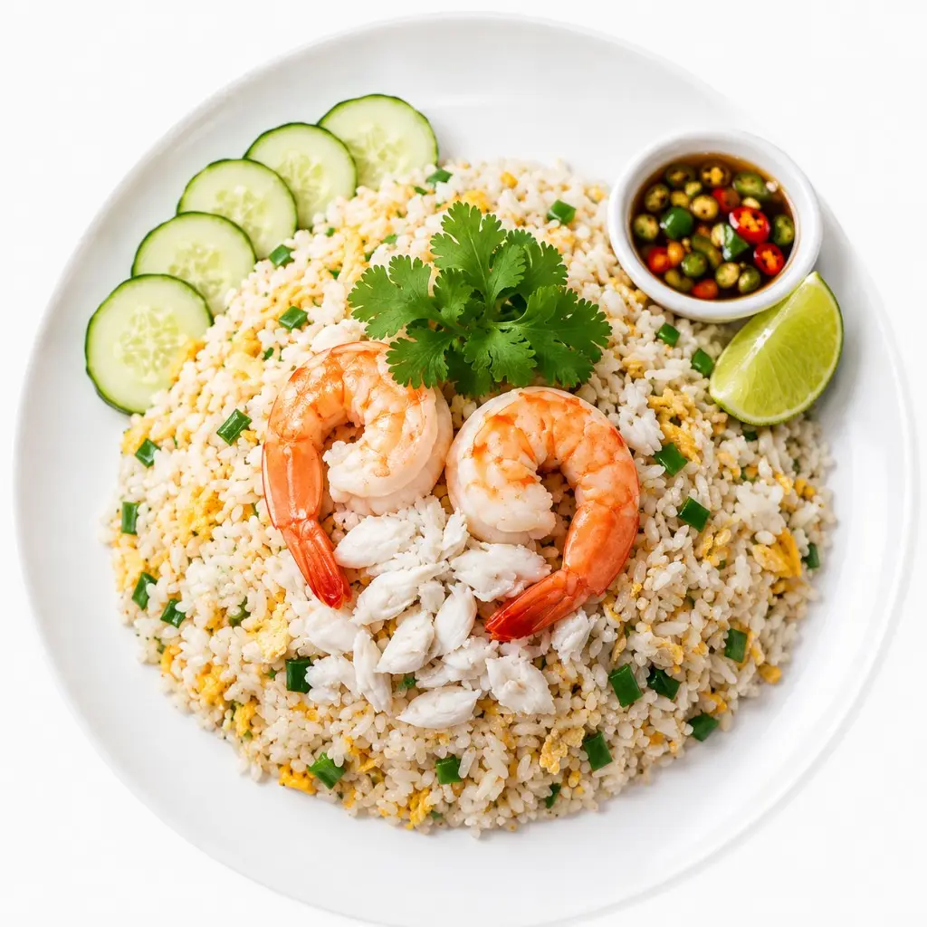 Crabmeat & Shrimp Fried Rice