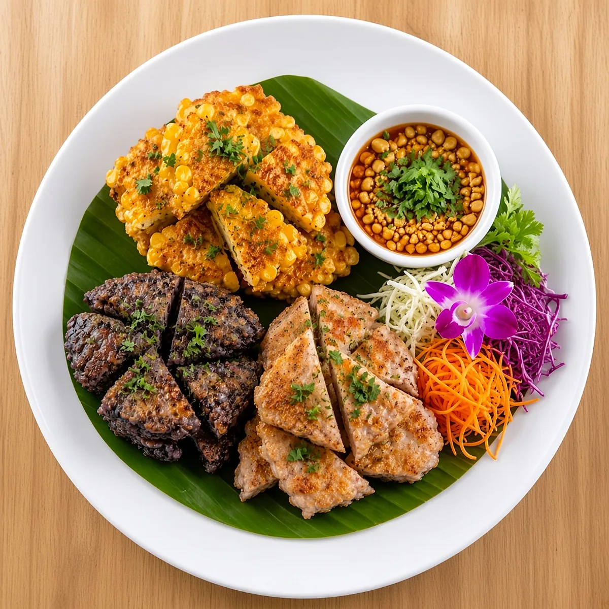 Market Corn Taro Black Bean