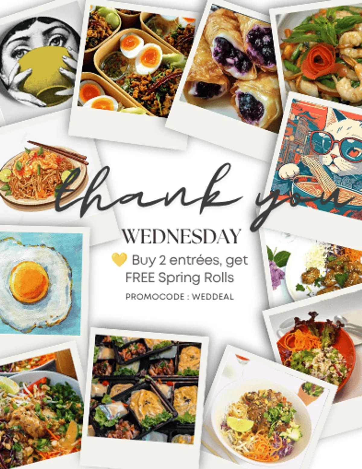 Wednesday Spring Roll Deal